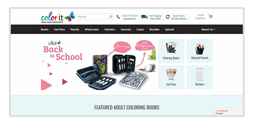 Colorit.com Homepage