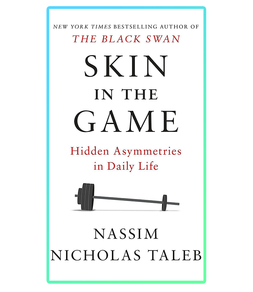 Cover of "Skin in the Game" by Nassim Nicholas Taleb