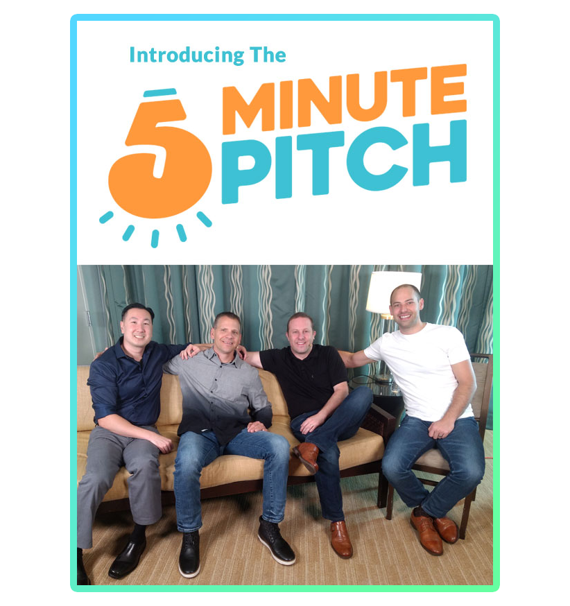 Screenshot of 5-minute pitch group