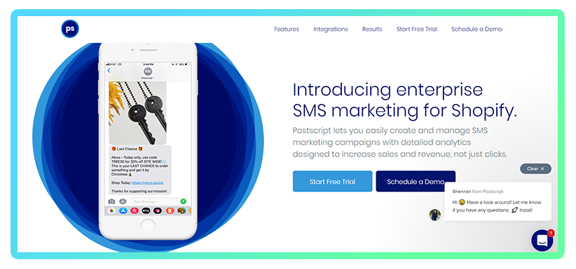 SMS Marketing from Shopify