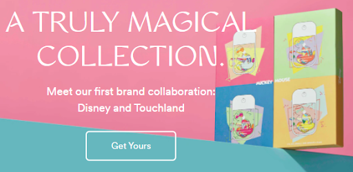Disney and Touchland ad